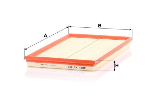 Air Filter C42002 Mann, Image 3