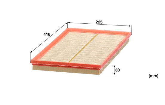 Air Filter C42002 Mann, Image 5