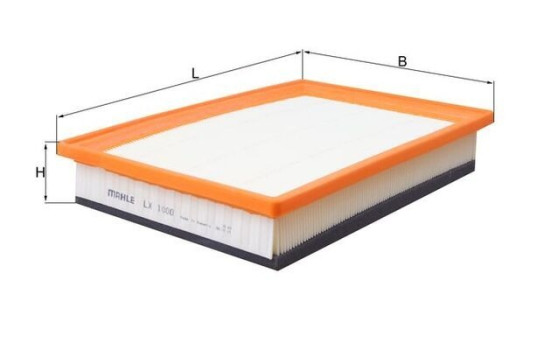 Air Filter LX 1000 Mahle, Image 3