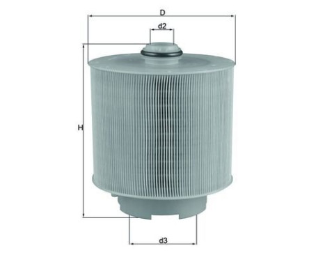 Air Filter LX 1006/2D Mahle, Image 4