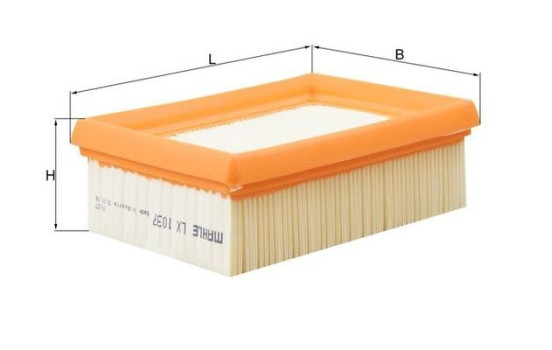 Air Filter LX 1037 Mahle