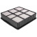 Air Filter LX 1076 Mahle, Thumbnail 2
