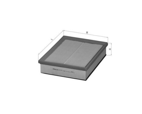 Air Filter LX 1078 Mahle, Image 4