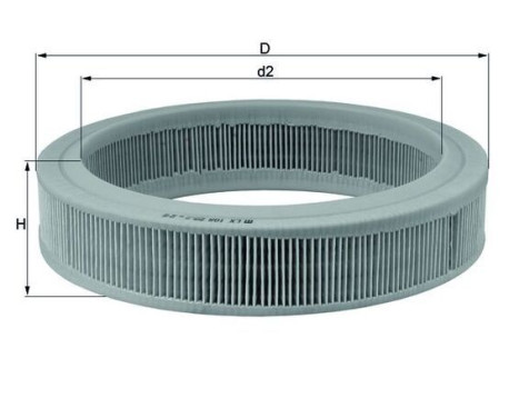 Air Filter LX 108 Mahle, Image 2