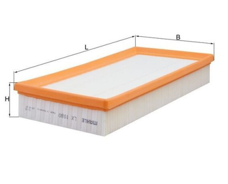 Air Filter LX 1080 Mahle, Image 2