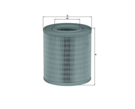 Air Filter LX 1253 Mahle, Image 2