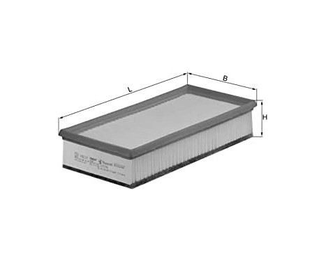 Air Filter LX 1296 Mahle