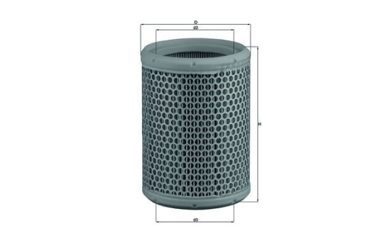 Air Filter LX 130 Mahle, Image 2