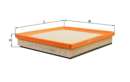 Air Filter LX 1474 Mahle, Image 3