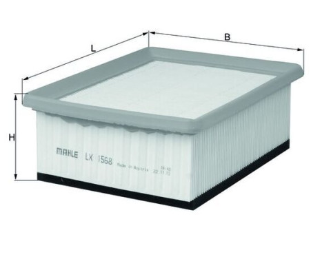 Air Filter LX 1568 Mahle, Image 3