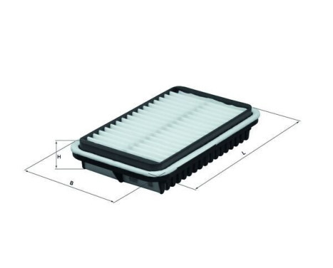 Air Filter LX 1588 Mahle, Image 2