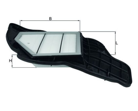 Air Filter LX 1684/5 Mahle, Image 4