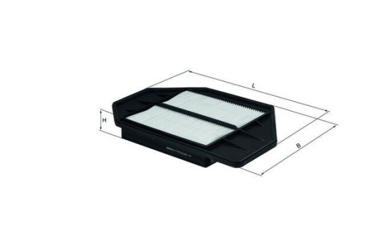 Air Filter LX 1742 Mahle, Image 3