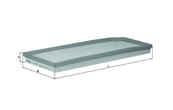 Air Filter LX 1751 Mahle, Image 2