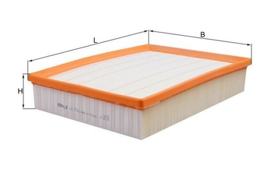 Air Filter LX 1764 Mahle, Image 2