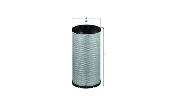 Air Filter LX 1775 Mahle, Image 4