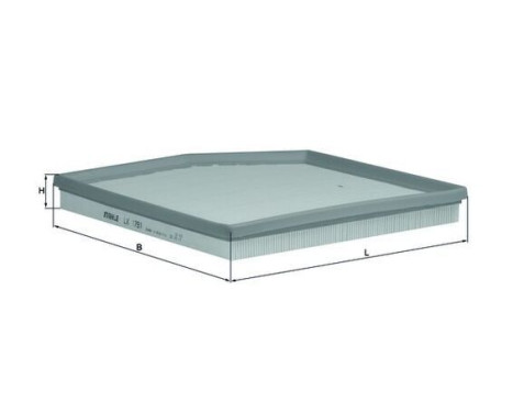 Air Filter LX 1791 Mahle, Image 2
