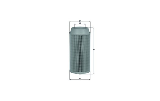 Air Filter LX 1802 Mahle, Image 2