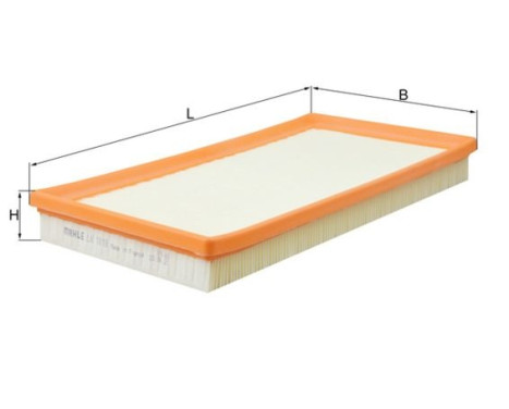 Air Filter LX 1818 Mahle, Image 3