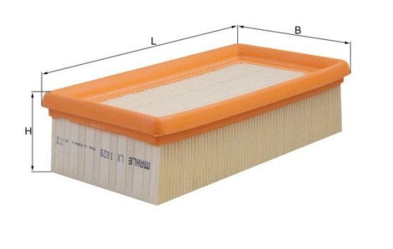 Air Filter LX 1829 Mahle, Image 3