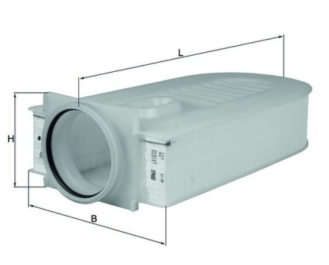 Air Filter LX 1833 Mahle, Image 2