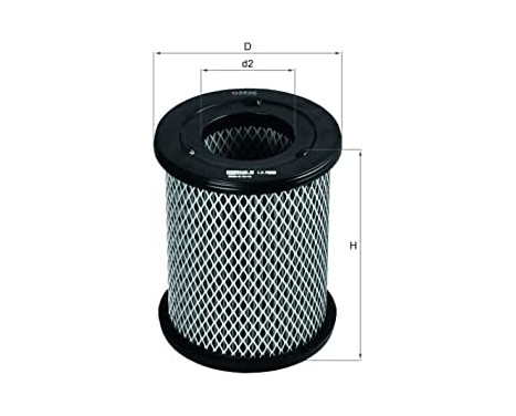 Air Filter LX 2000 Mahle