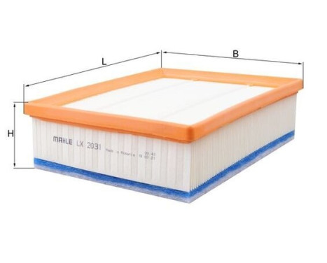Air Filter LX 2031 Mahle, Image 3