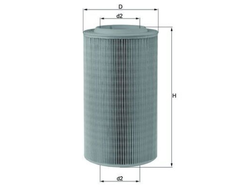 Air Filter LX 2059 Mahle, Image 2