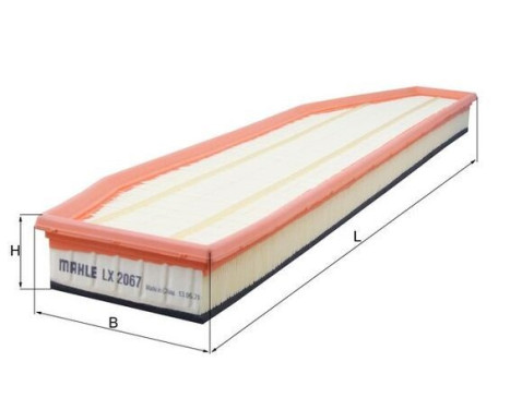 Air Filter LX 2067 Mahle, Image 2