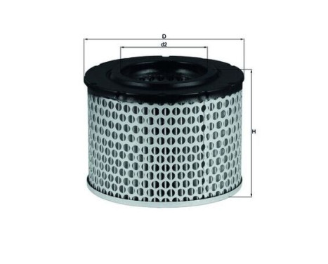 Air Filter LX 255 Mahle, Image 3