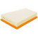 Air Filter LX 2631 Mahle, Thumbnail 2