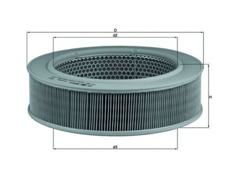 Air Filter LX 264 Mahle, Image 2