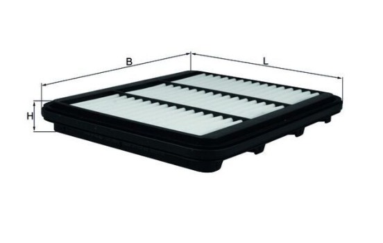 Air Filter LX 2690 Mahle, Image 2