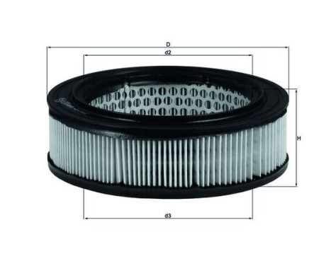 Air Filter LX 278 Mahle, Image 2