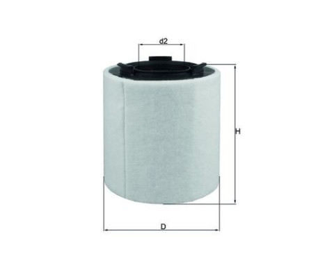 Air Filter LX 2831 Mahle, Image 2