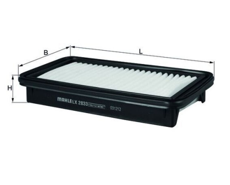 Air Filter LX 2833 Mahle, Image 2