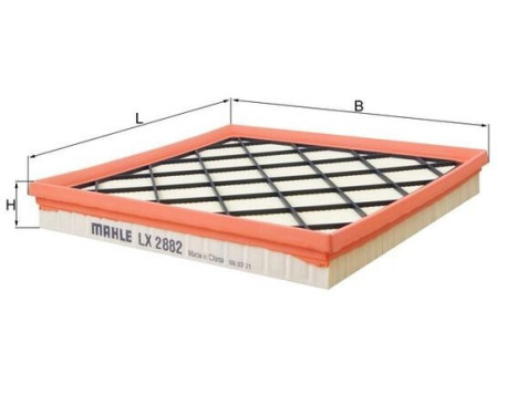 Air Filter LX 2882 Mahle, Image 3