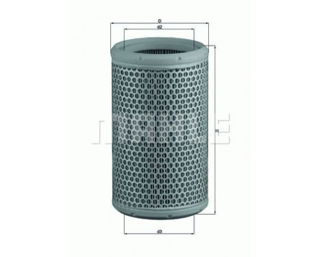 Air Filter LX 290 Mahle, Image 2
