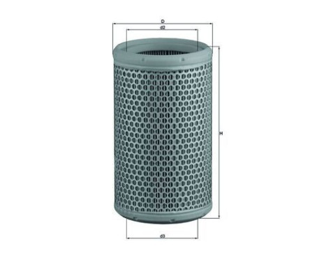 Air Filter LX 290 Mahle, Image 3