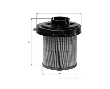 Air Filter LX 291 Mahle, Image 2