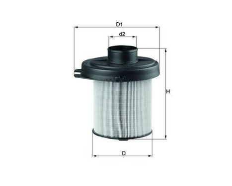 Air Filter LX 291 Mahle, Image 3