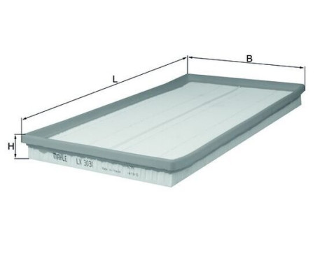 Air Filter LX 3031 Mahle, Image 2