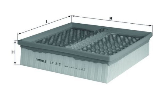 Air Filter LX 312 Mahle, Image 3