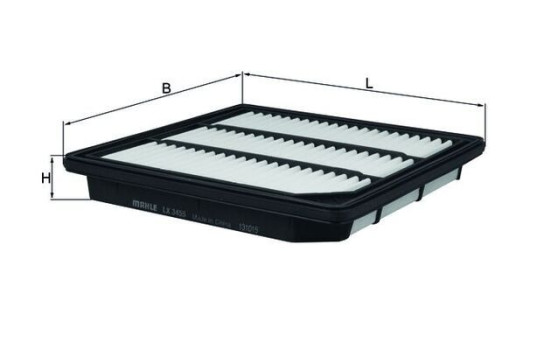 Air Filter LX 3455 Mahle, Image 3