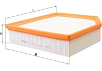 Air Filter LX 3527 Mahle