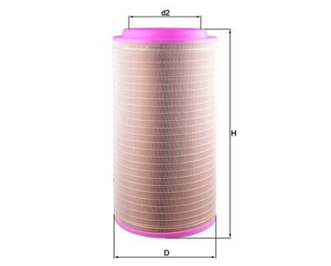 Air Filter LX 3599 Mahle, Image 2