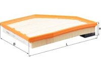 Air filter LX 3727/1 Mahle