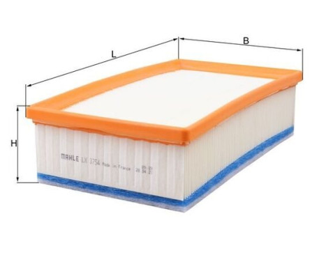 Air Filter LX 3754 Mahle, Image 2