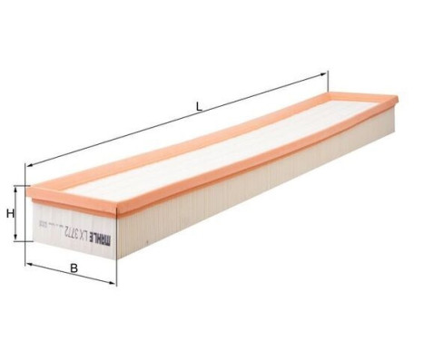 Air Filter LX 3772 Mahle, Image 2
