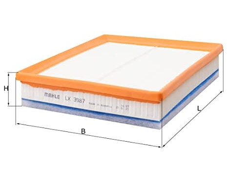 Air Filter LX 3987 Mahle